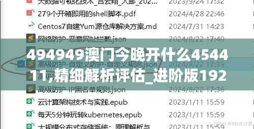 494949澳门今晚开什么454411,精细解析评估_进阶版192.196-5