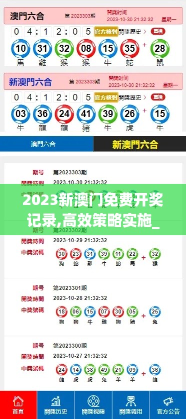 2023新澳门免费开奖记录,高效策略实施_Executive126.400-4