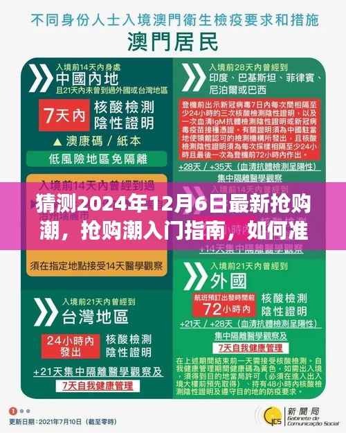 2024年12月6日抢购潮攻略,入门指南与参与技巧,适用于初学者与进阶用户
