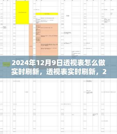 透视表实时刷新指南，掌握数据时代的刷新技巧，开启2024年崭新篇章