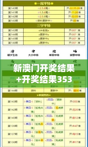 新澳门开奖结果+开奖结果353期:预测与结果对比分析