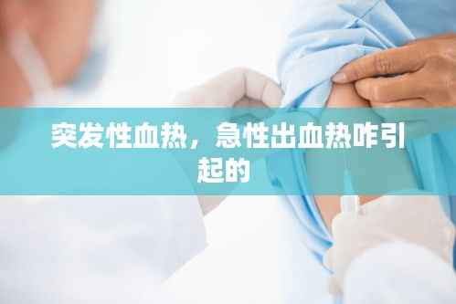 突发性血热,急性出血热咋引起的