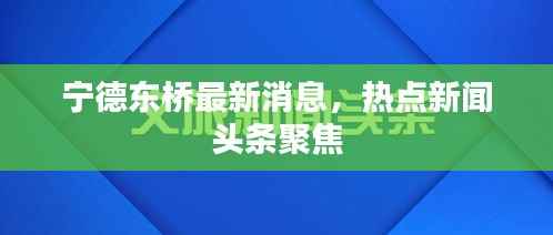 宁德东桥最新消息,热点新闻头条聚焦