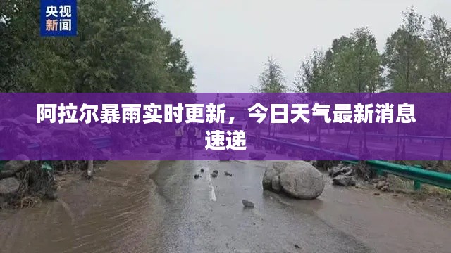 阿拉尔暴雨实时更新,今日天气最新消息速递