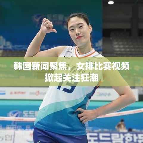 韩国新闻聚焦,女排比赛视频掀起关注狂潮