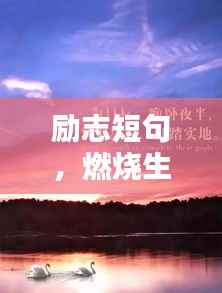 励志短句，燃烧生命，砥砺前行，激发无限潜能！